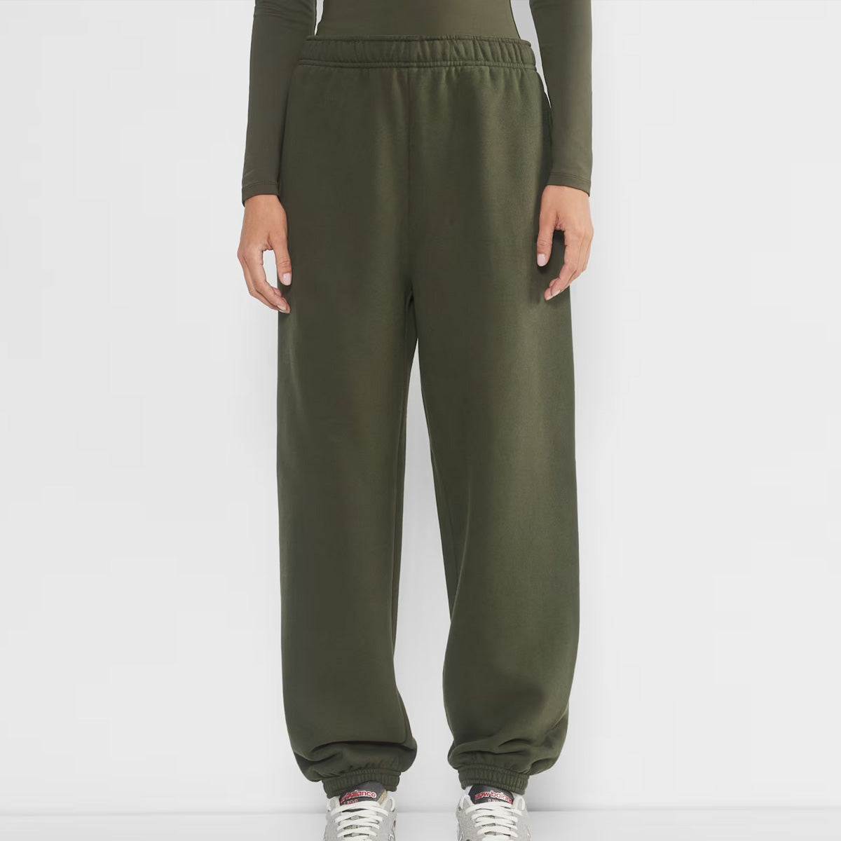 Oversized fleece sweatpants 1024112014